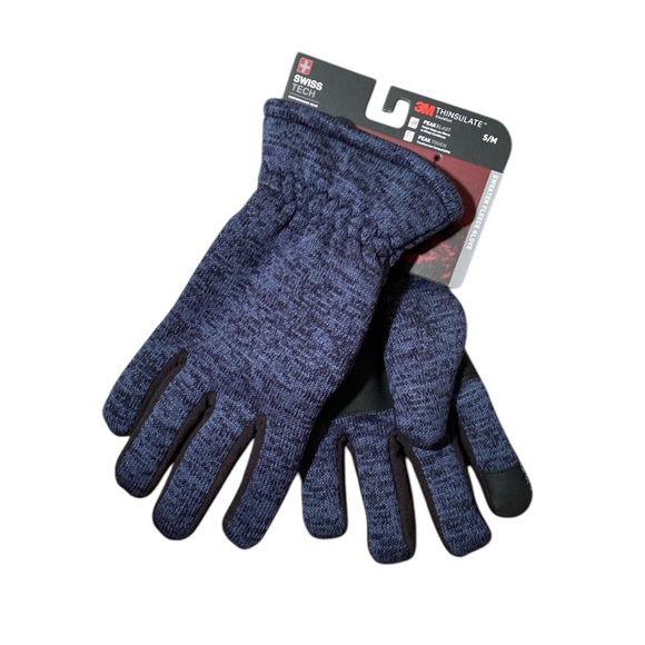 Swiss Tech Sweater Fleece 3M Thinsulate Gloves - Picture 9 of 10